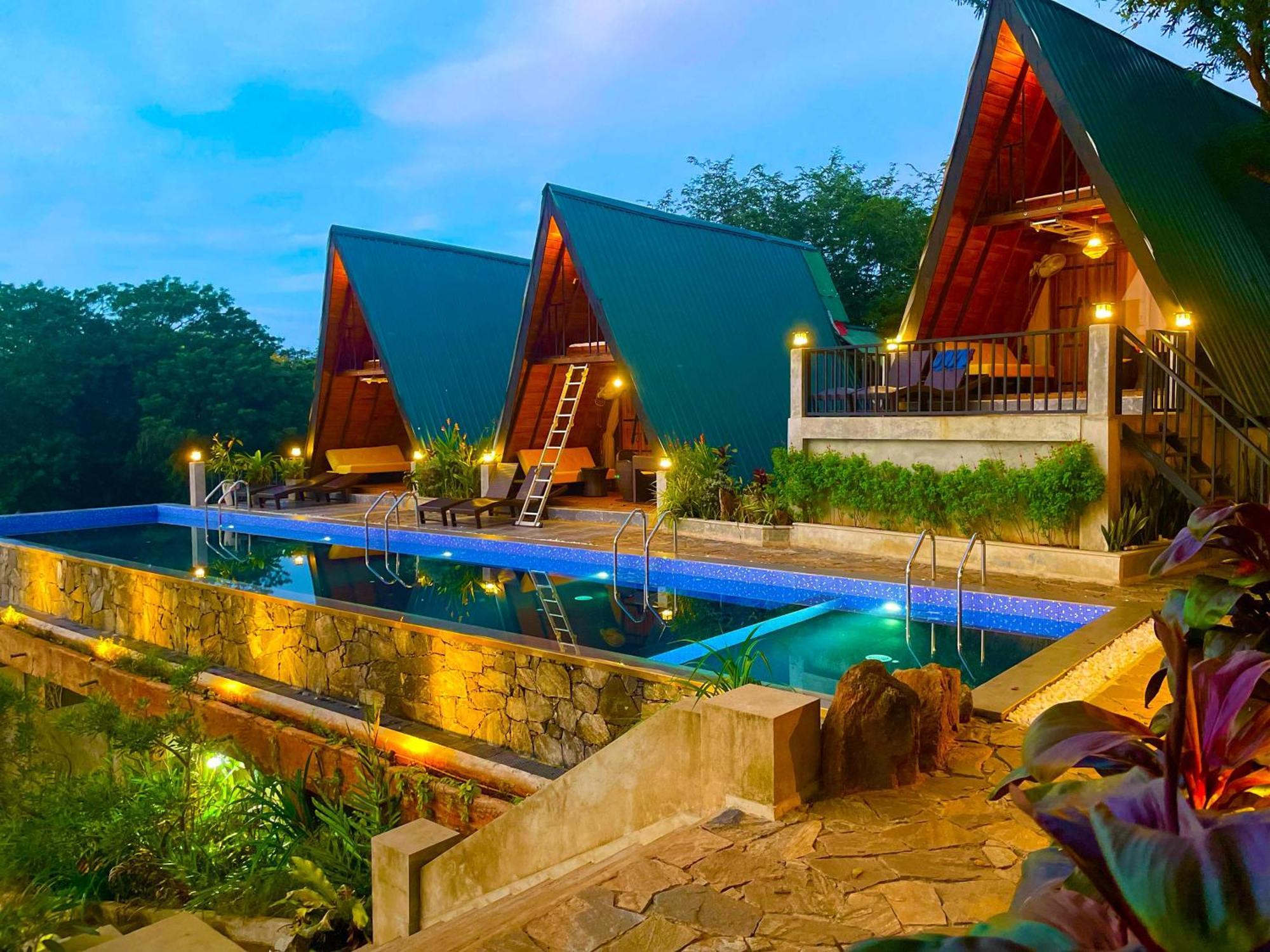 Sundown Lake Hotel & Spa Habarana Buitenkant foto